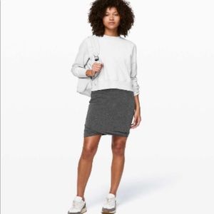 Lululemon Boulevard Bliss skirt grey 8